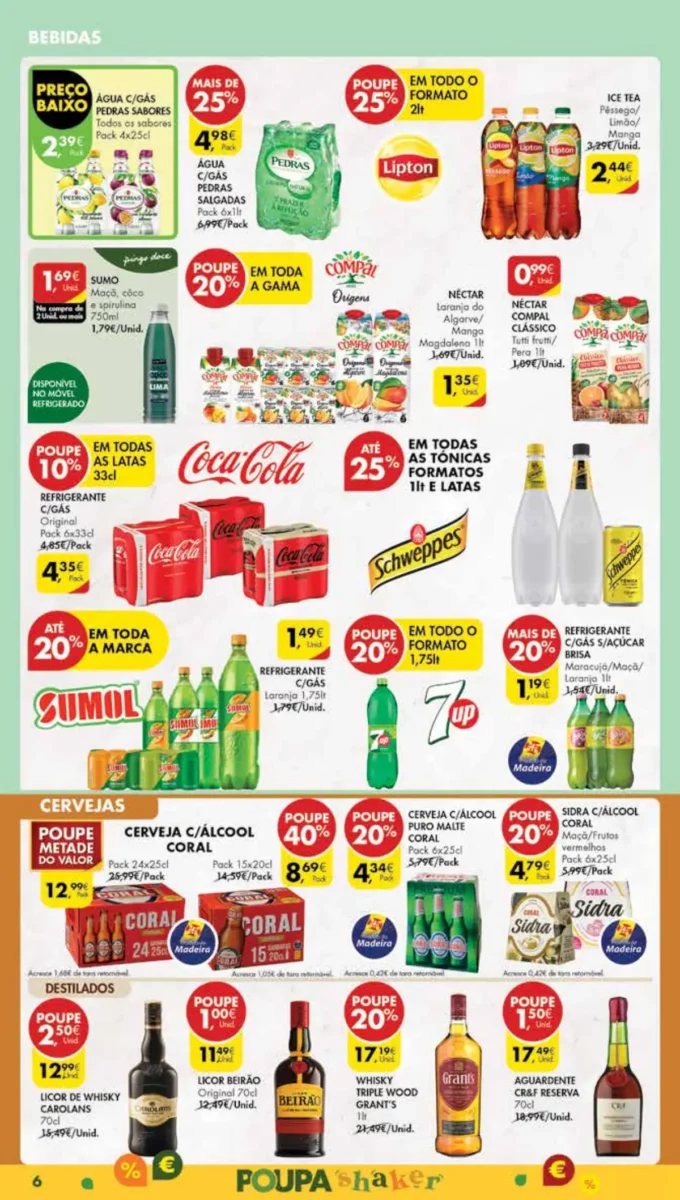 Antevis&atilde;o Folheto Pingo Doce Madeira (16 a 22 janeiro)