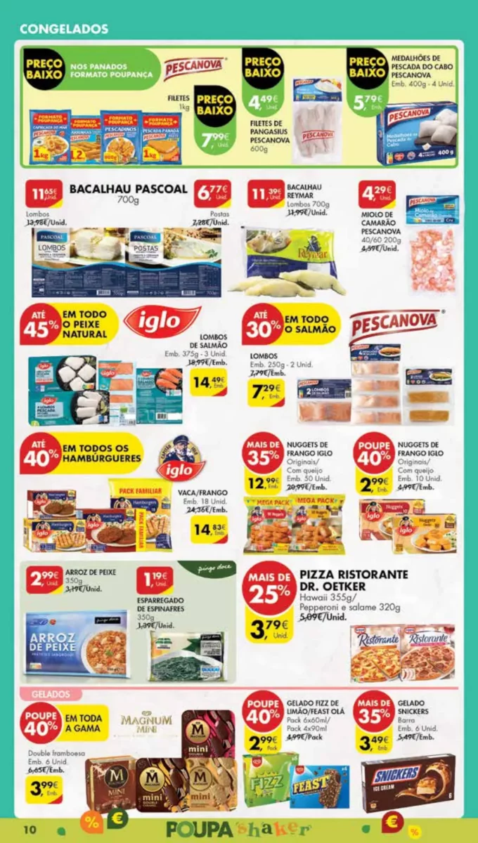 Antevis&atilde;o Folheto Pingo Doce Madeira (9 a 15 janeiro)