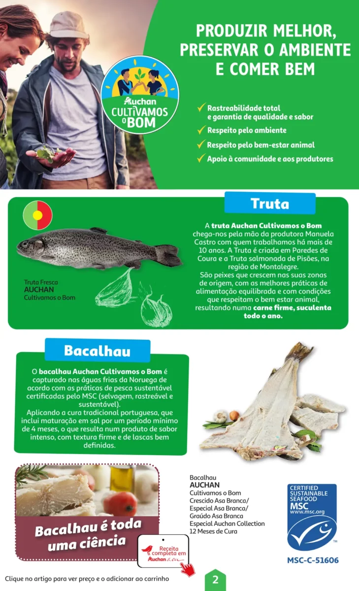 Cat&aacute;logo Auchan Cultivamos o Bom (2024)