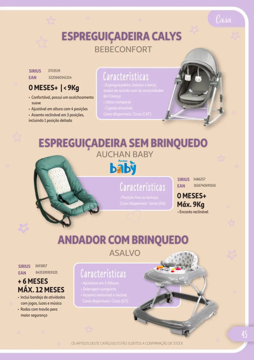 Cat&aacute;logo Auchan Puericultura 2024