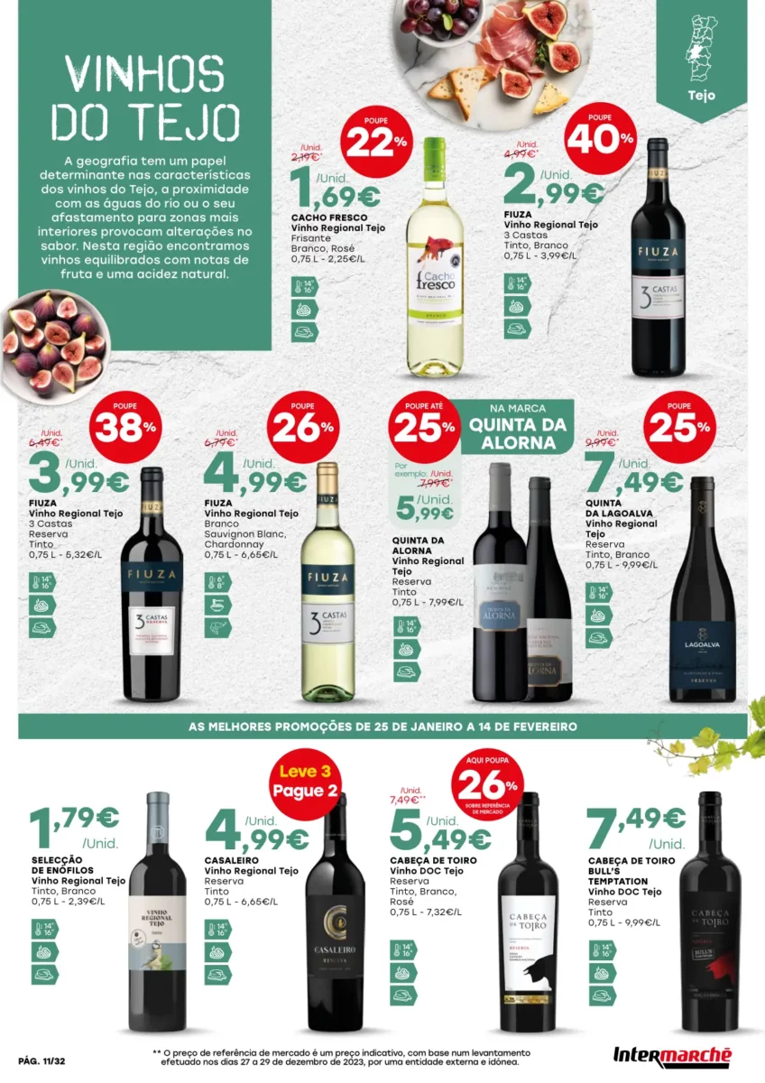 Intermarch&eacute; &ndash; Festa de Queijos, Vinhos e Enchidos (25 janeiro a 14 fevereiro)