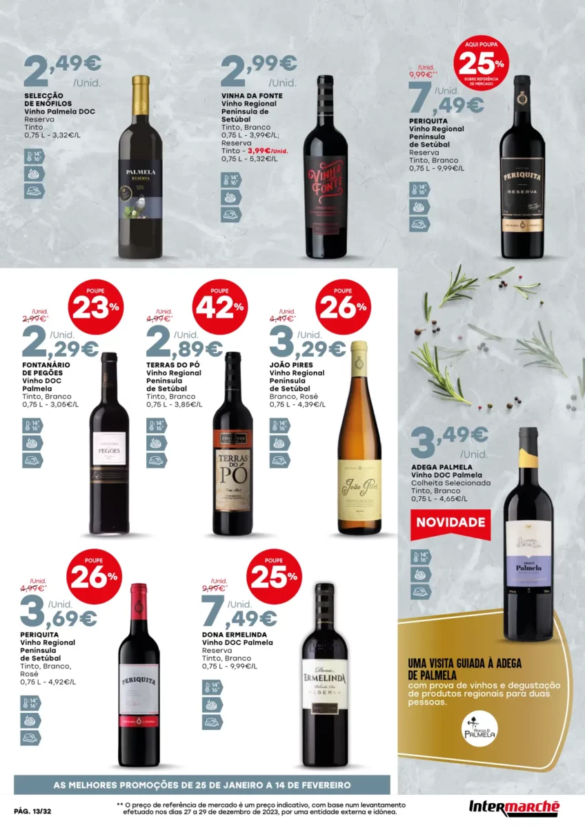 Intermarch&eacute; &ndash; Festa de Queijos, Vinhos e Enchidos (25 janeiro a 14 fevereiro)