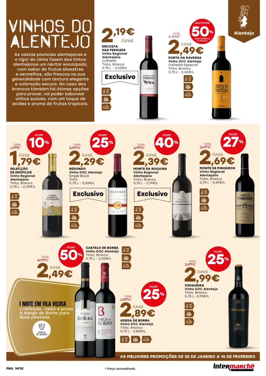 Intermarch&eacute; &ndash; Festa de Queijos, Vinhos e Enchidos (25 janeiro a 14 fevereiro)