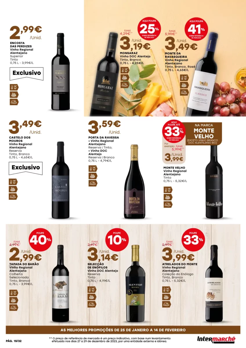 Intermarch&eacute; &ndash; Festa de Queijos, Vinhos e Enchidos (25 janeiro a 14 fevereiro)