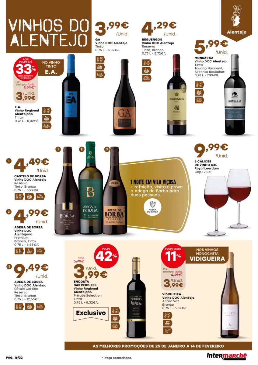 Intermarch&eacute; &ndash; Festa de Queijos, Vinhos e Enchidos (25 janeiro a 14 fevereiro)