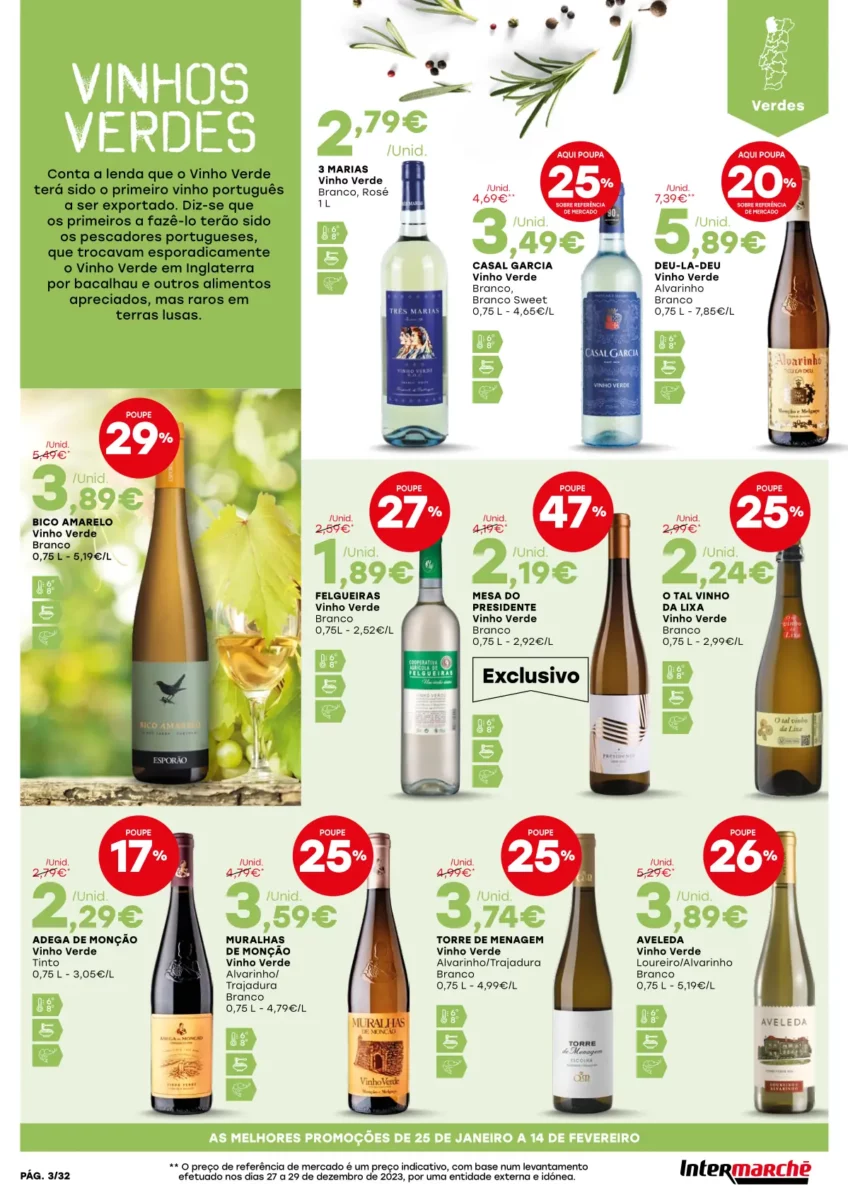 Intermarch&eacute; &ndash; Festa de Queijos, Vinhos e Enchidos (25 janeiro a 14 fevereiro)