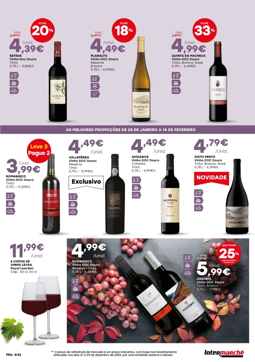 Intermarch&eacute; &ndash; Festa de Queijos, Vinhos e Enchidos (25 janeiro a 14 fevereiro)