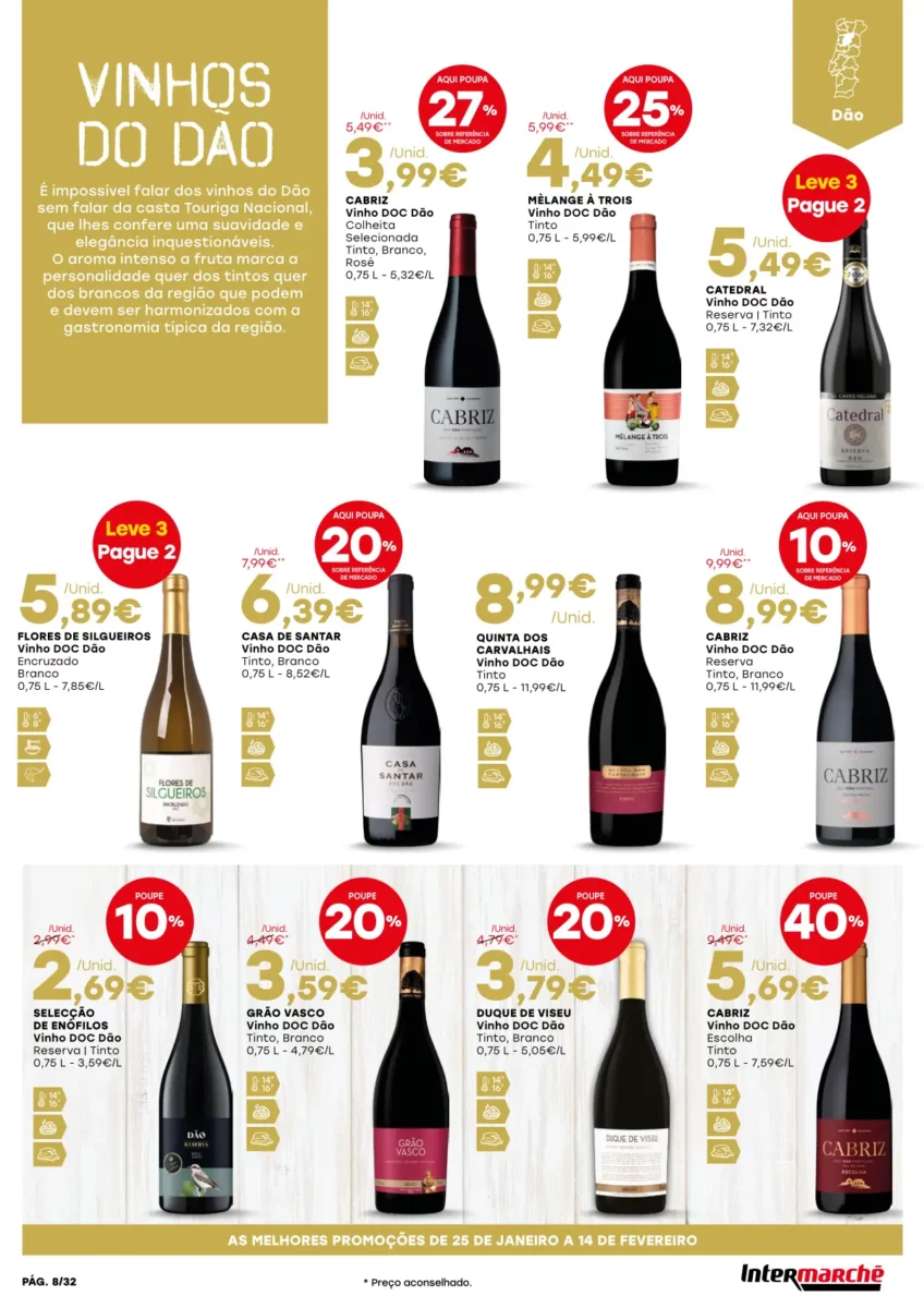 Intermarch&eacute; &ndash; Festa de Queijos, Vinhos e Enchidos (25 janeiro a 14 fevereiro)