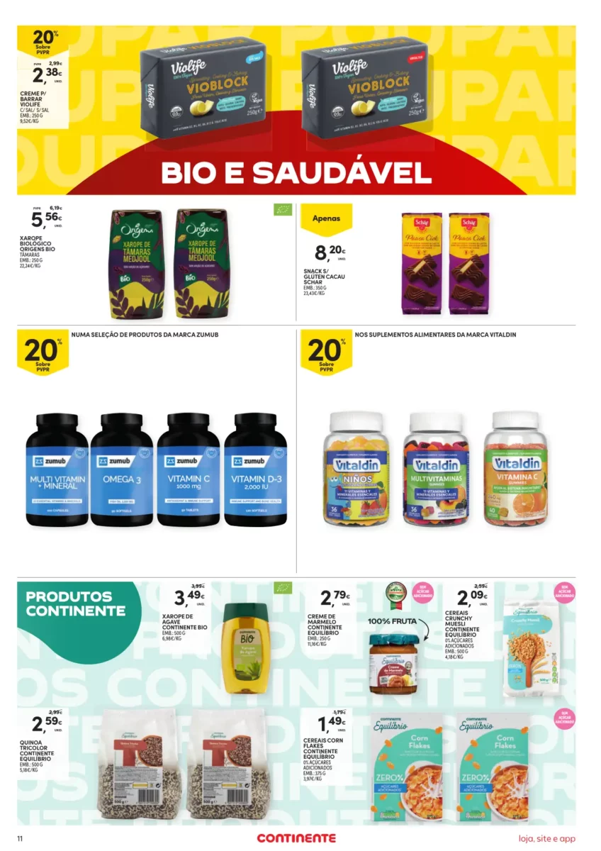 Folheto Continente (1 a 4 janeiro)