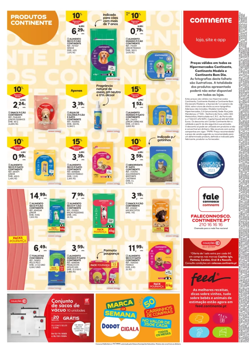 Folheto Continente (1 a 4 janeiro)