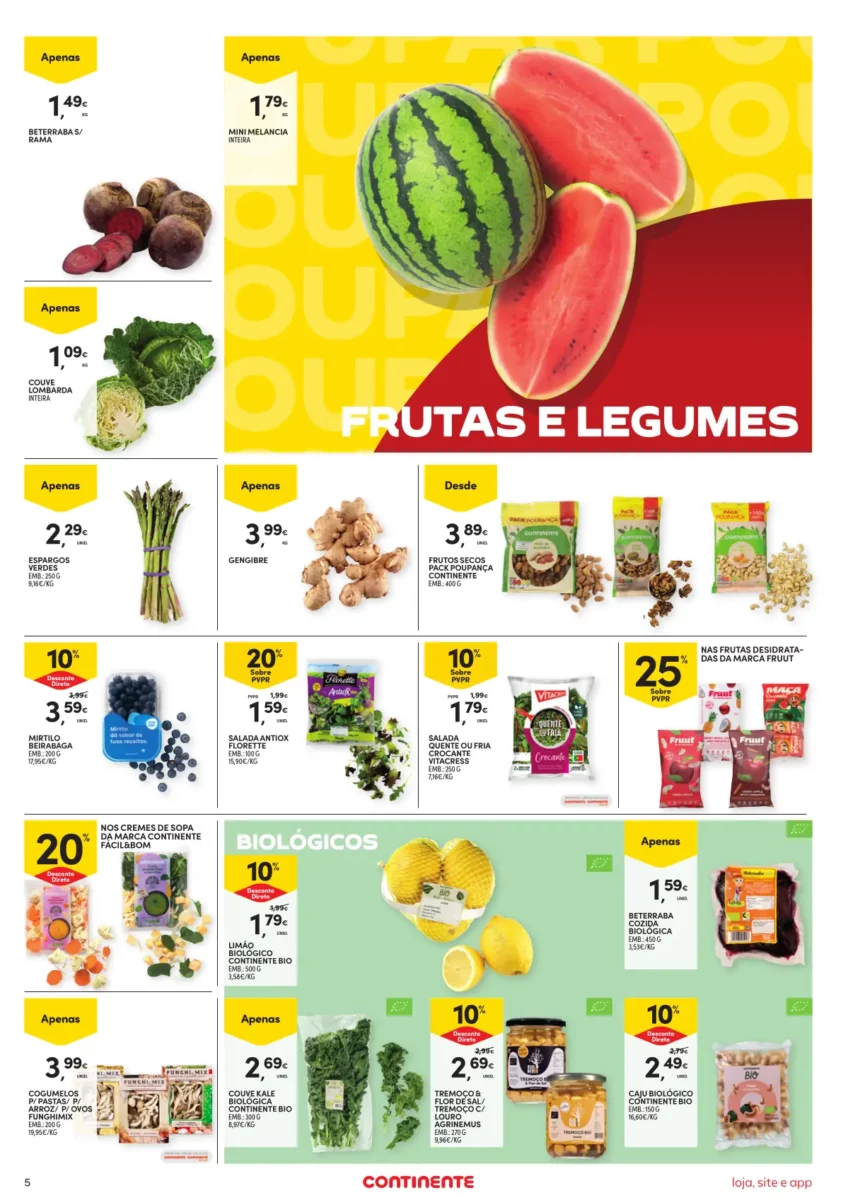 Folheto Continente (1 a 4 janeiro)