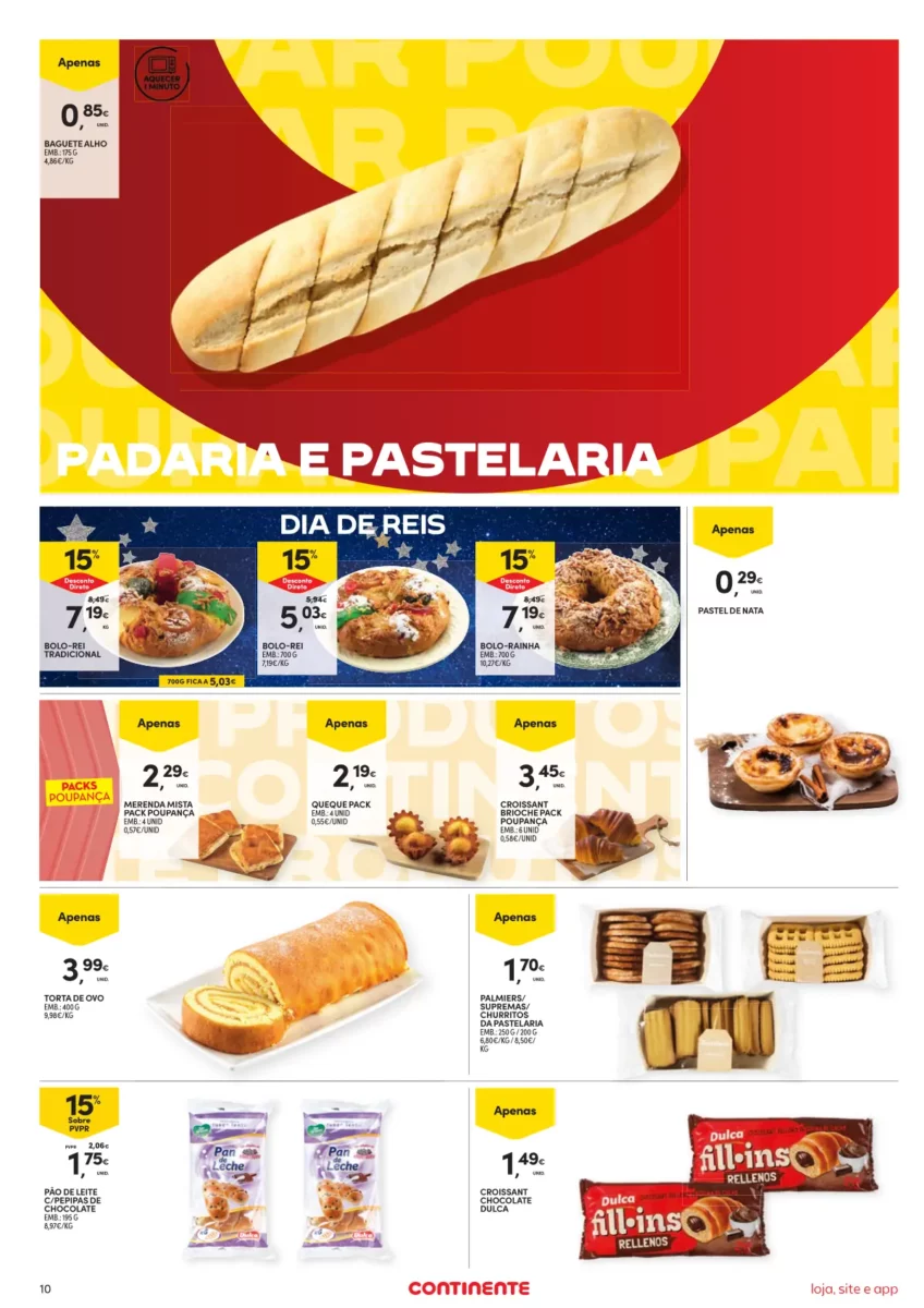 Folheto Continente (1 a 4 janeiro)