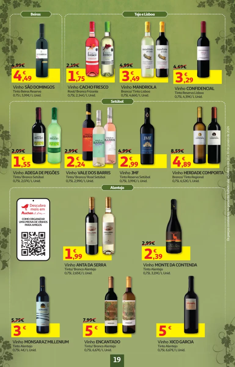 Folheto Auchan especial Pre&ccedil;os Redondos (16 a 30 janeiro)