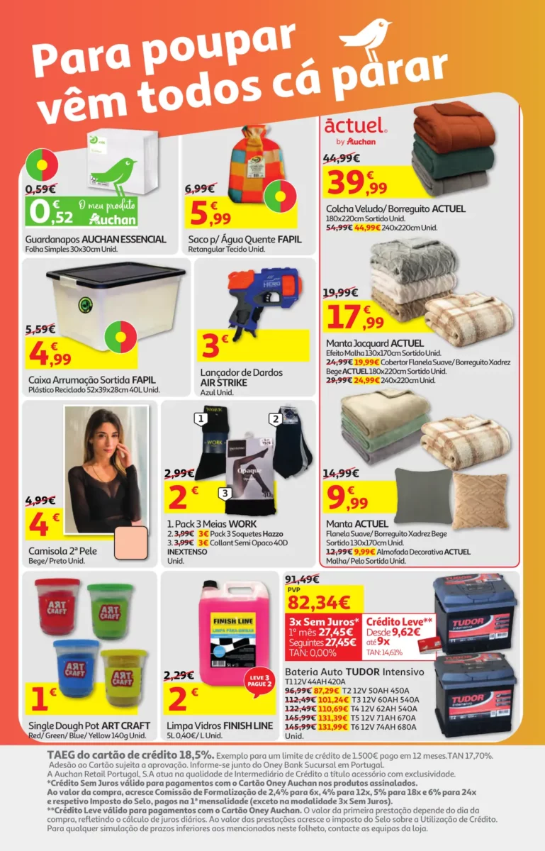 Folheto Auchan especial Pre&ccedil;os Redondos (16 a 30 janeiro)