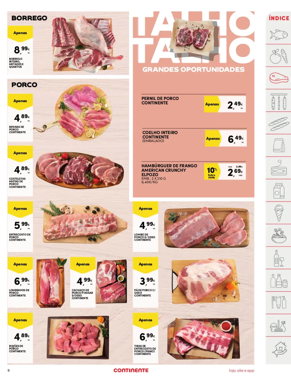 Folheto Continente (9 a 15 janeiro)