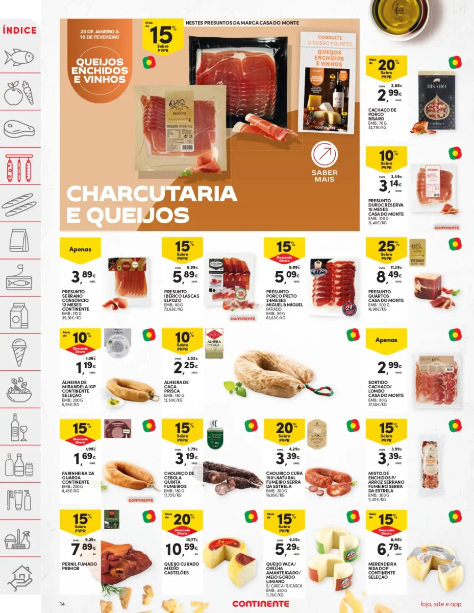 Folheto Continente (23 a 29 janeiro)