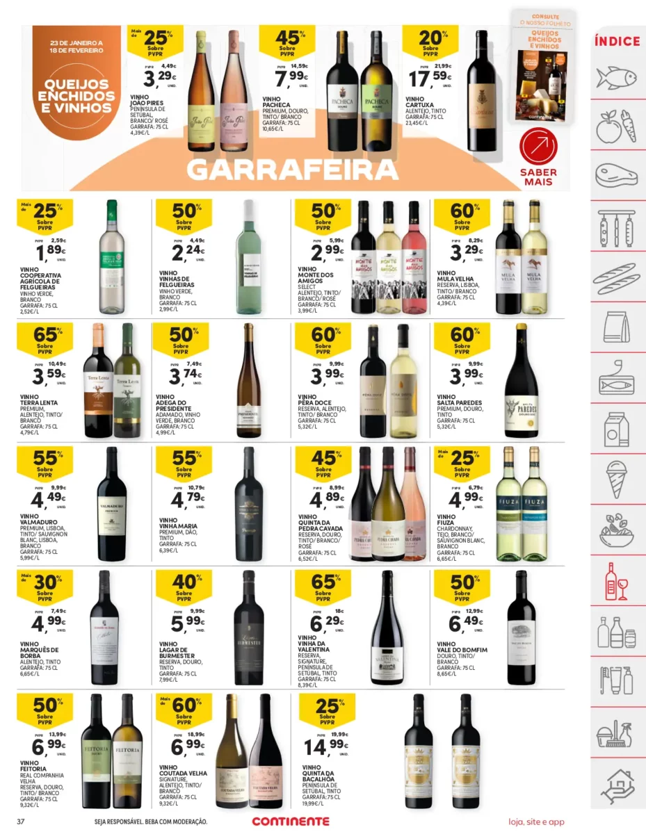 Folheto Continente (23 a 29 janeiro)