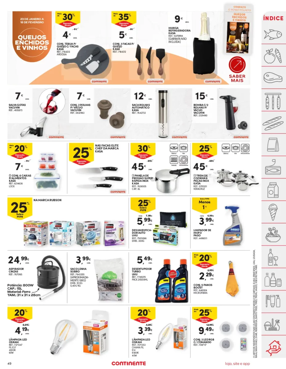 Folheto Continente (23 a 29 janeiro)