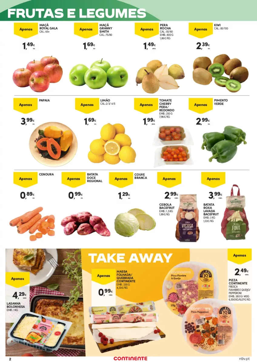 Folheto Continente A&ccedil;ores (18 a 31 janeiro)