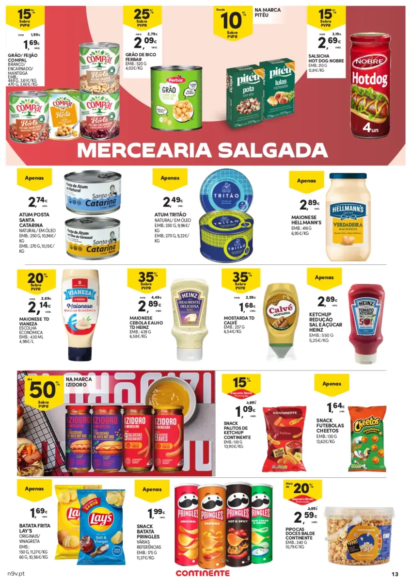 Folheto Continente A&ccedil;ores (18 a 31 janeiro)