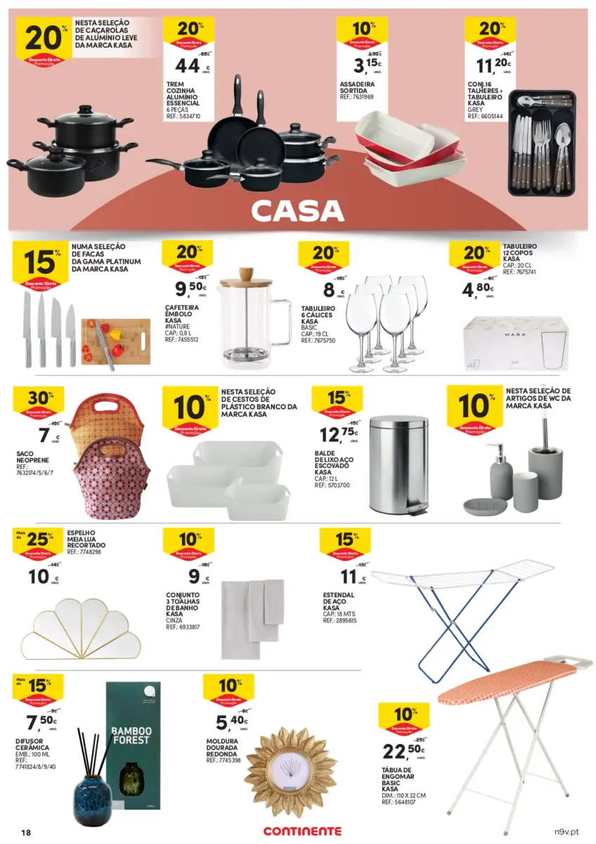 Folheto Continente A&ccedil;ores (18 a 31 janeiro)