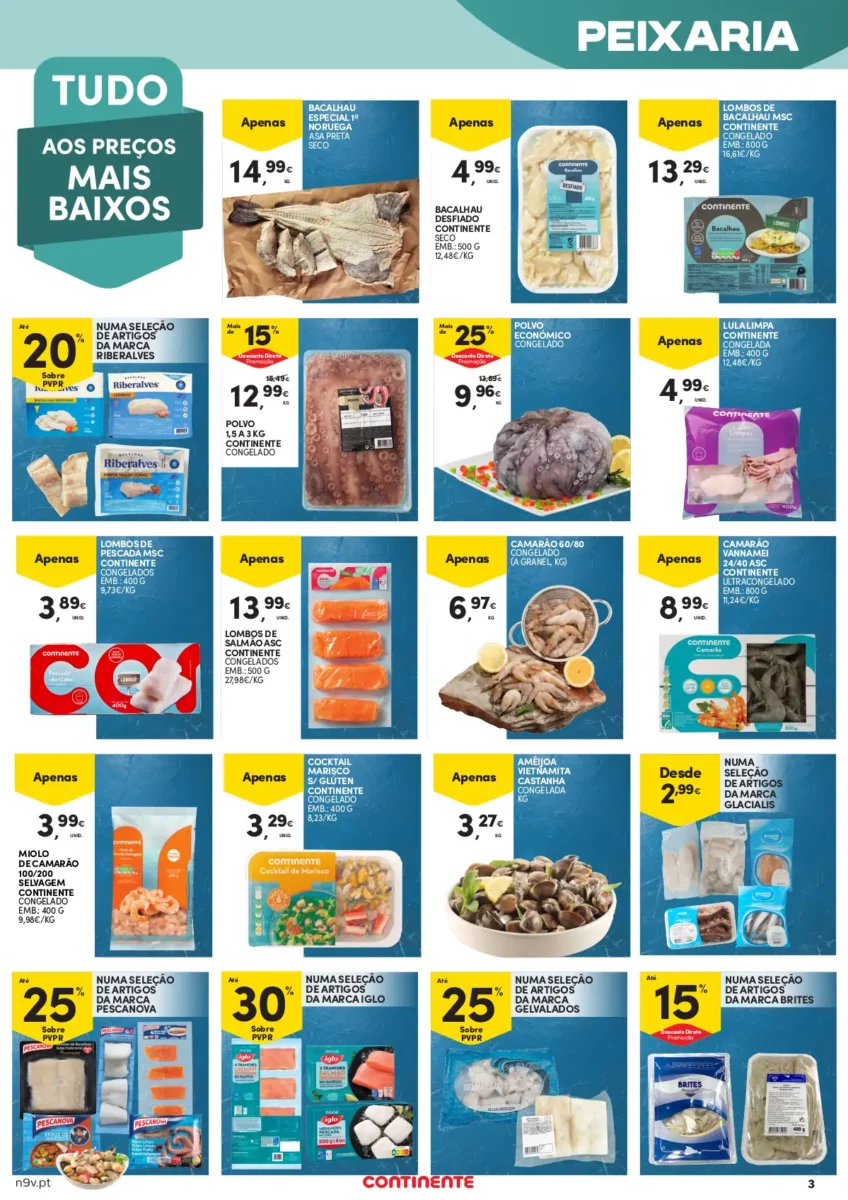 Folheto Continente A&ccedil;ores (18 a 31 janeiro)