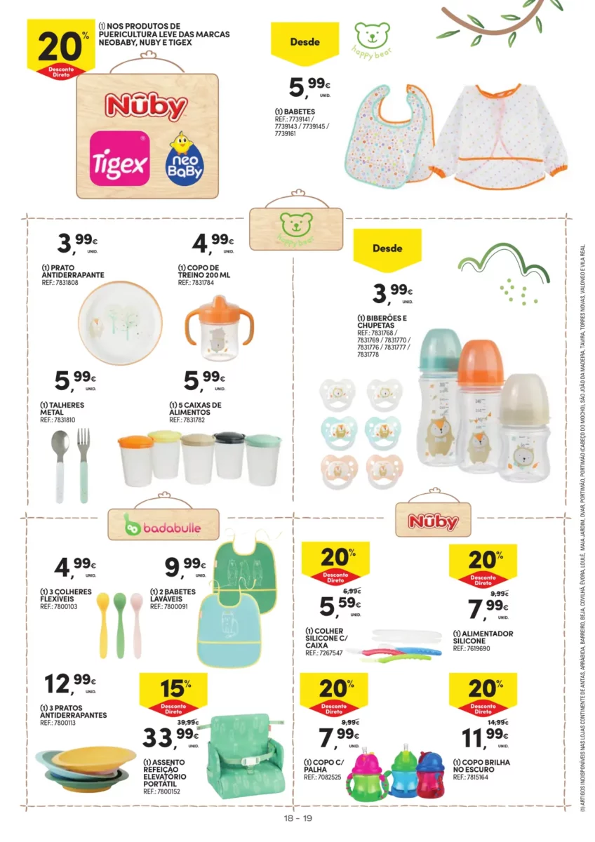 Folheto Continente Beb&eacute; (16 a 28 janeiro)