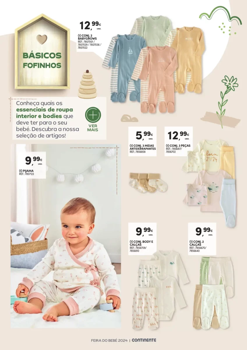 Folheto Continente Beb&eacute; (16 a 28 janeiro)