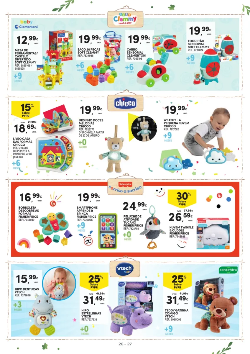 Folheto Continente Beb&eacute; (16 a 28 janeiro)