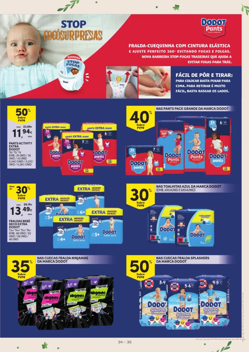 Folheto Continente Beb&eacute; (16 a 28 janeiro)