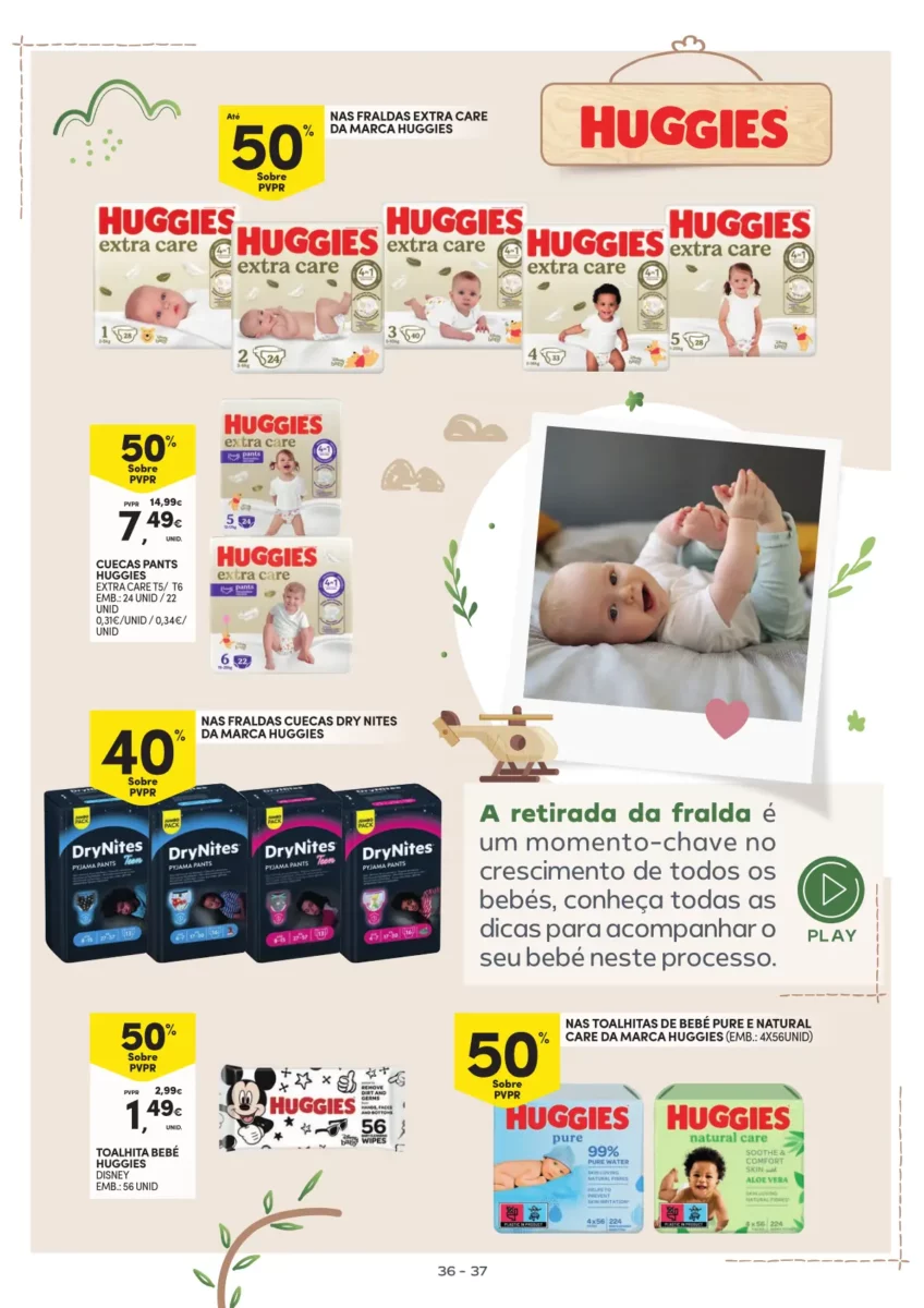 Folheto Continente Beb&eacute; (16 a 28 janeiro)