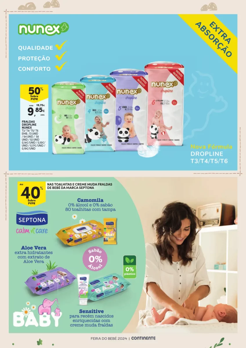 Folheto Continente Beb&eacute; (16 a 28 janeiro)