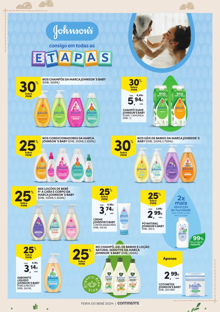 Folheto Continente Beb&eacute; (16 a 28 janeiro)