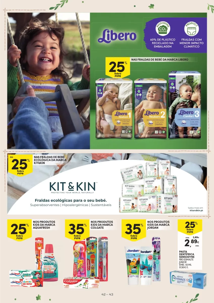 Folheto Continente Beb&eacute; (16 a 28 janeiro)