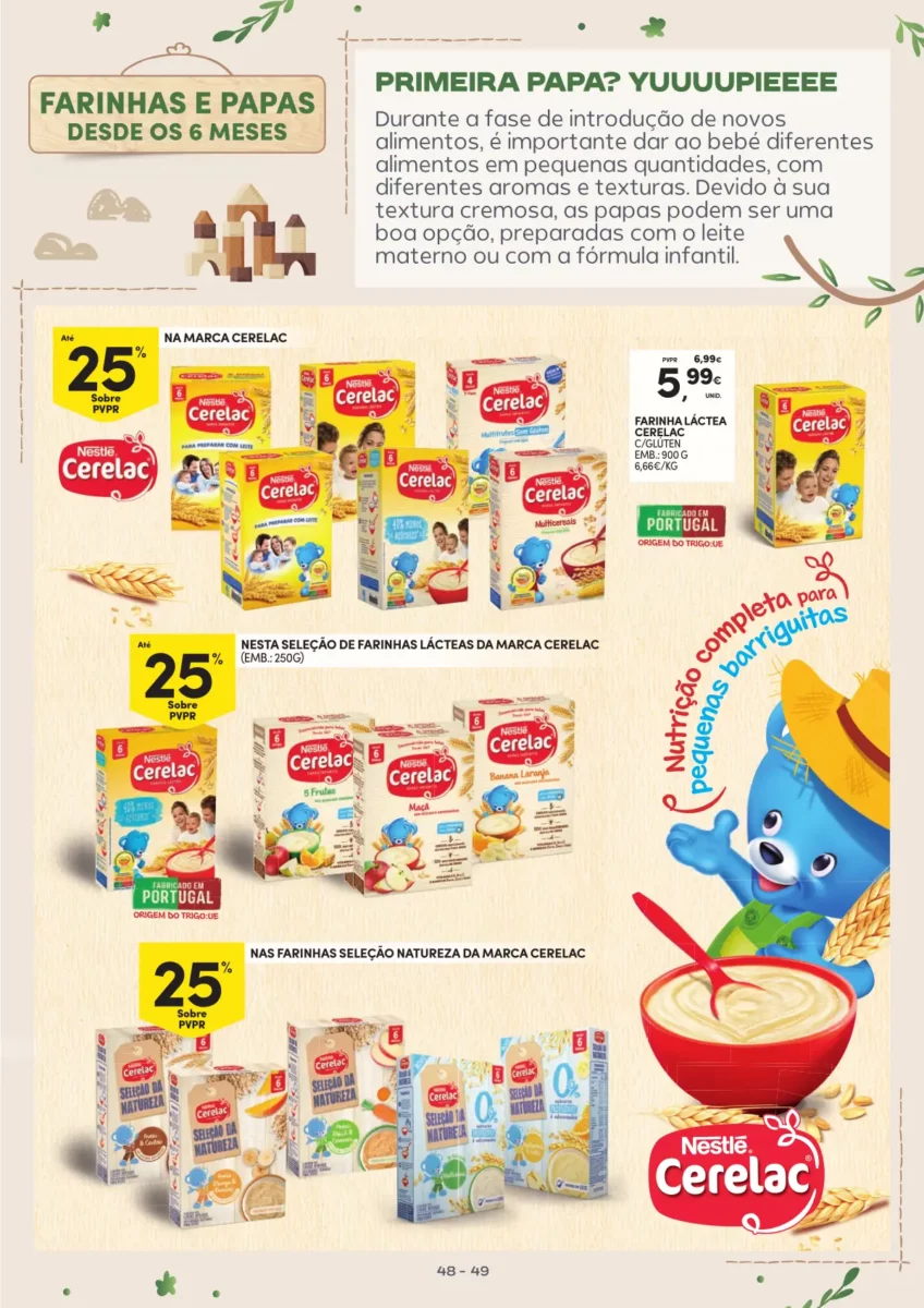 Folheto Continente Beb&eacute; (16 a 28 janeiro)