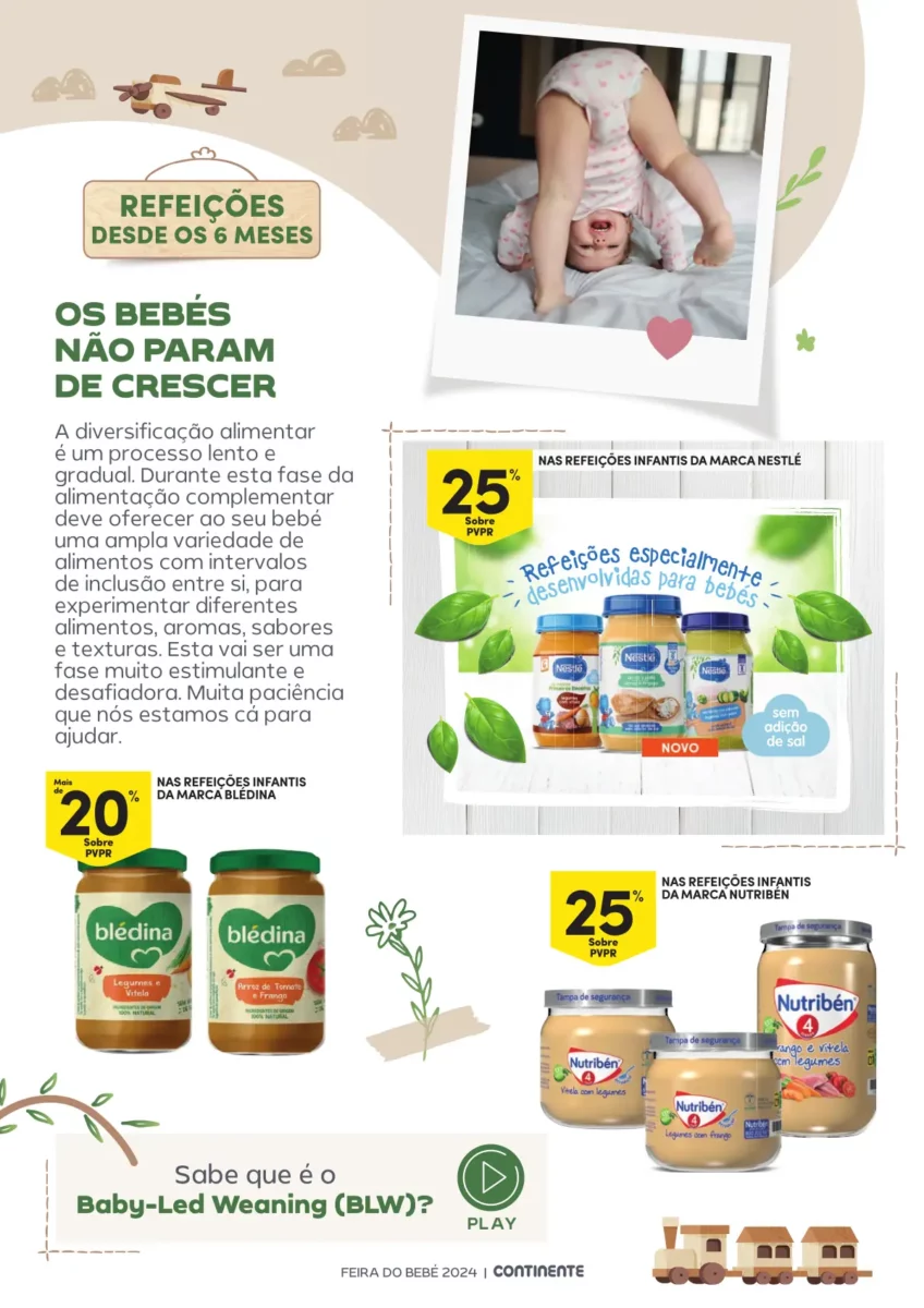 Folheto Continente Beb&eacute; (16 a 28 janeiro)