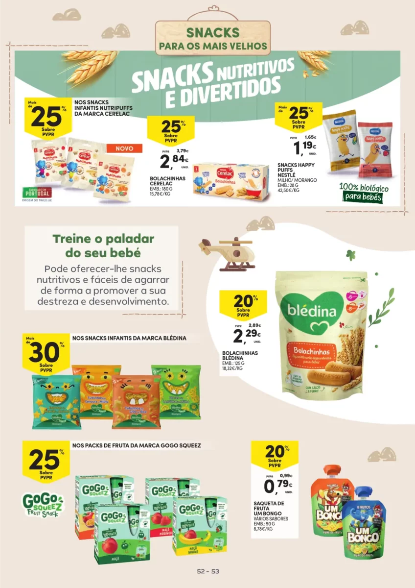 Folheto Continente Beb&eacute; (16 a 28 janeiro)