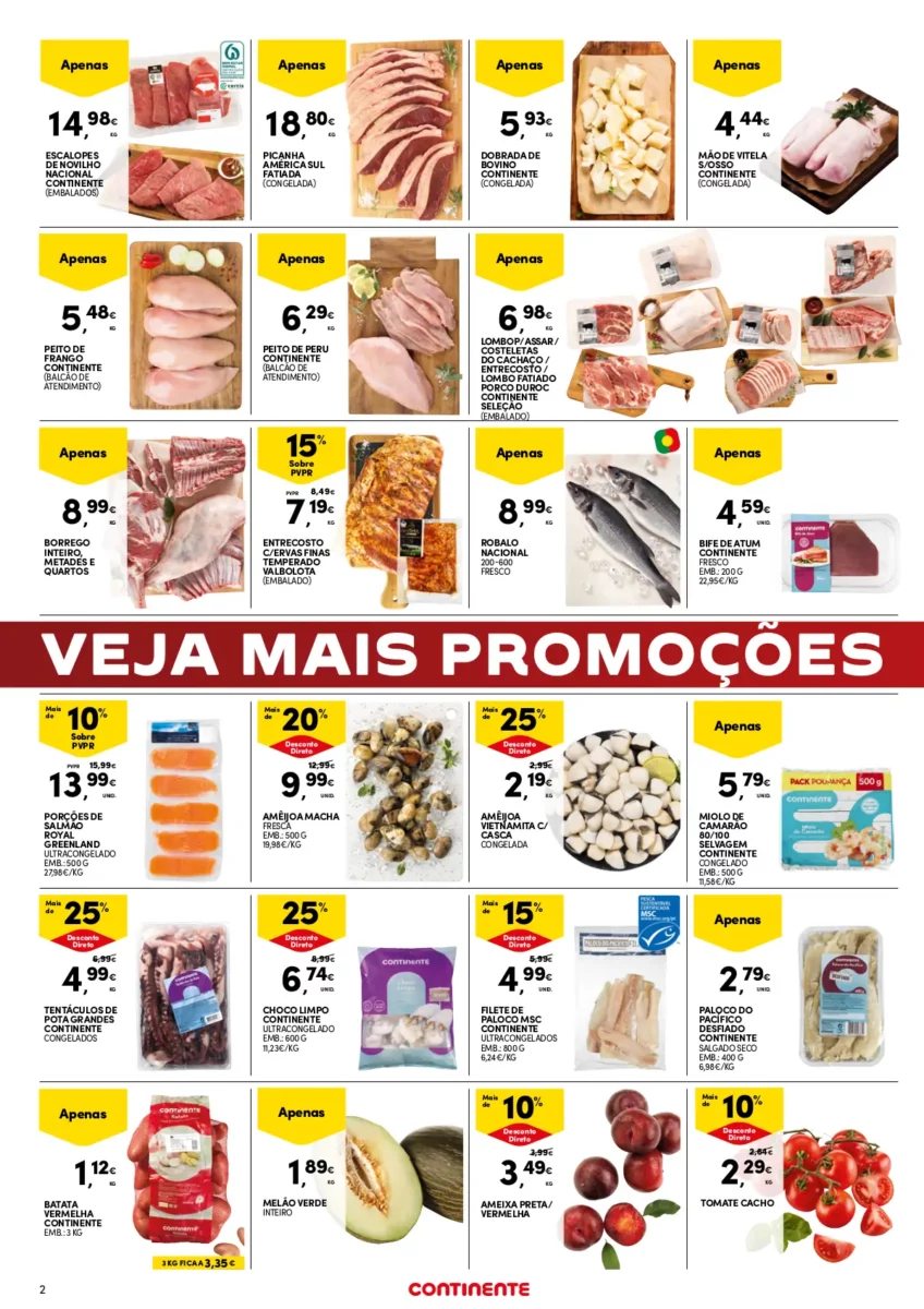 Folheto Continente fim-de-semana (19 a 22 janeiro)