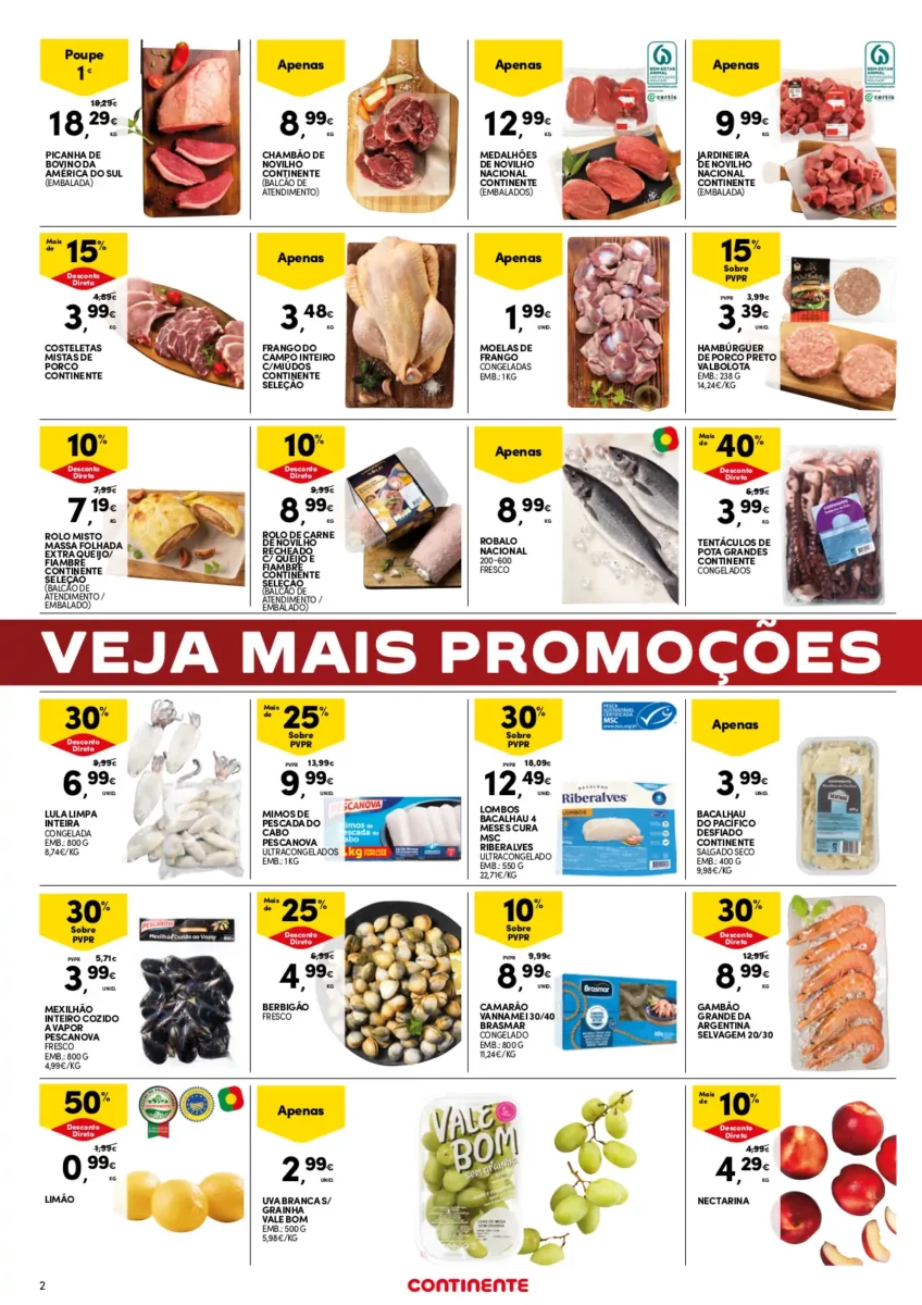 Folheto Continente fim-de-semana (26 a 29 janeiro)