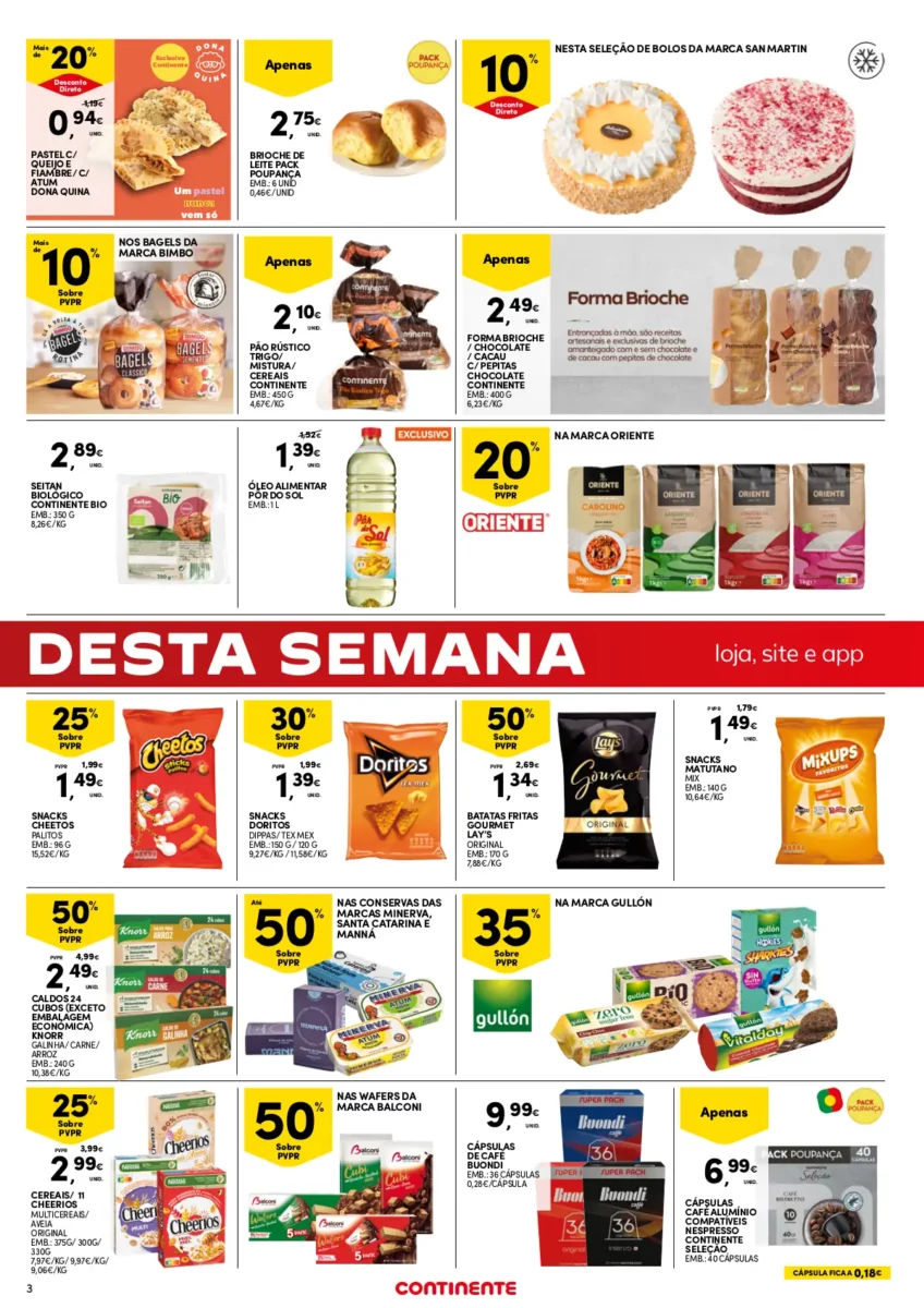 Folheto Continente fim-de-semana (26 a 29 janeiro)