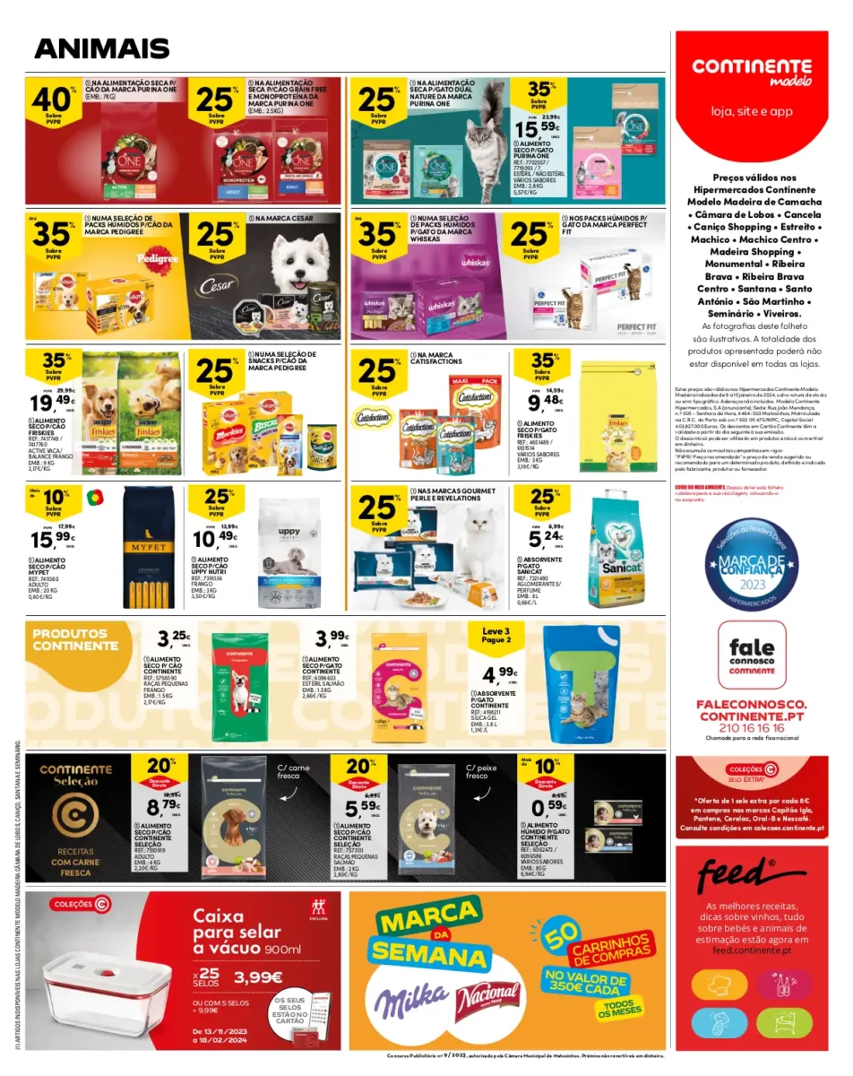 Folheto Continente Madeira (9 a 15 janeiro)