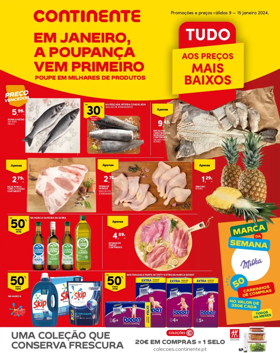 Folheto Continente Madeira (9 a 15 janeiro)