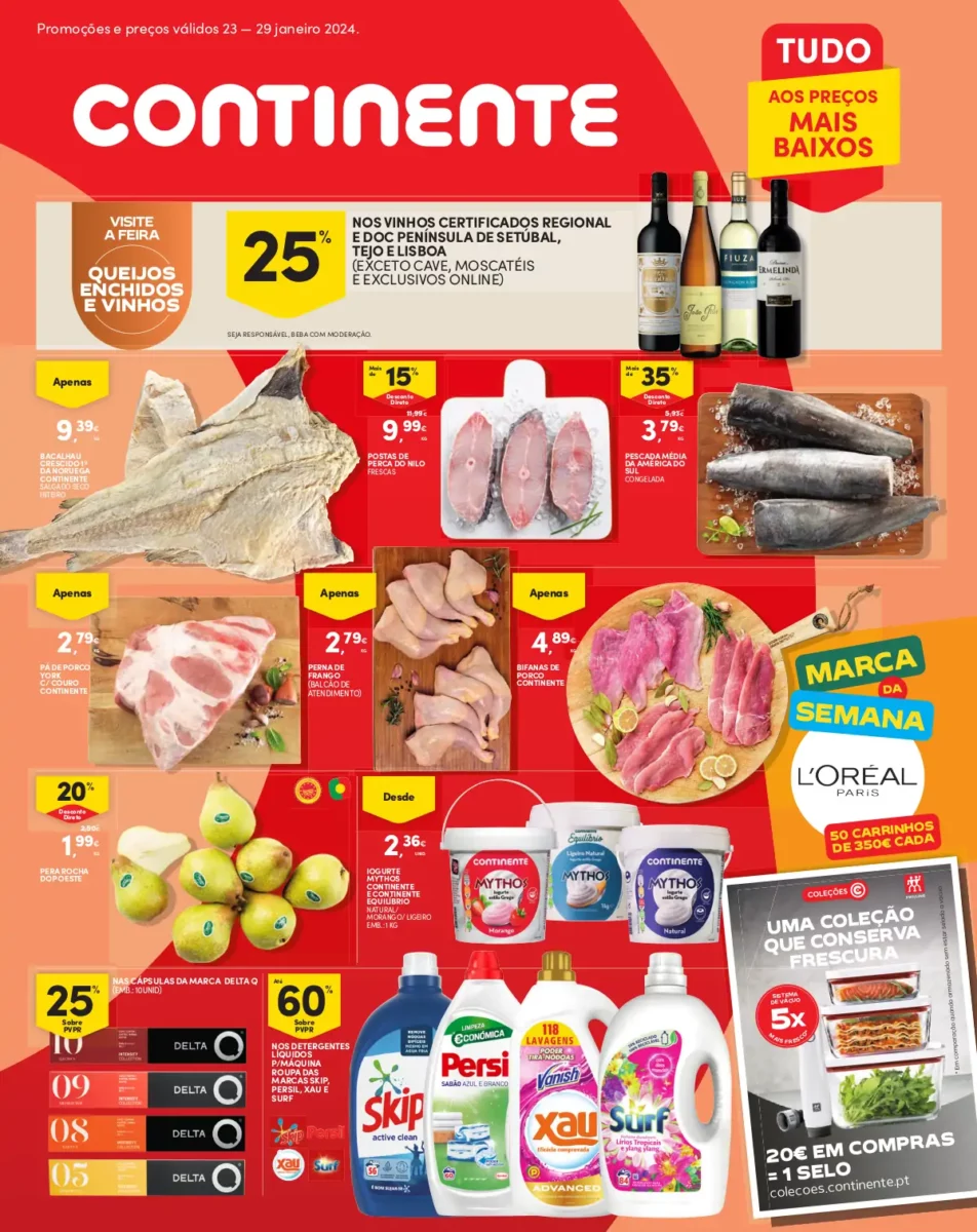 Folheto Continente Madeira (23 a 29 janeiro)