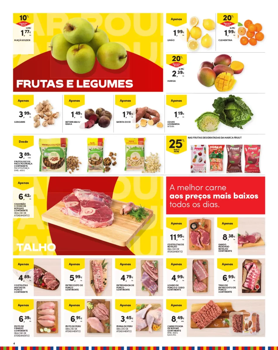 Folheto Continente Madeira (5 a 8 janeiro)