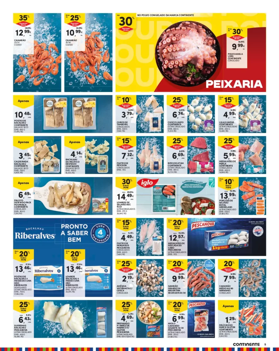 Folheto Continente Madeira (5 a 8 janeiro)