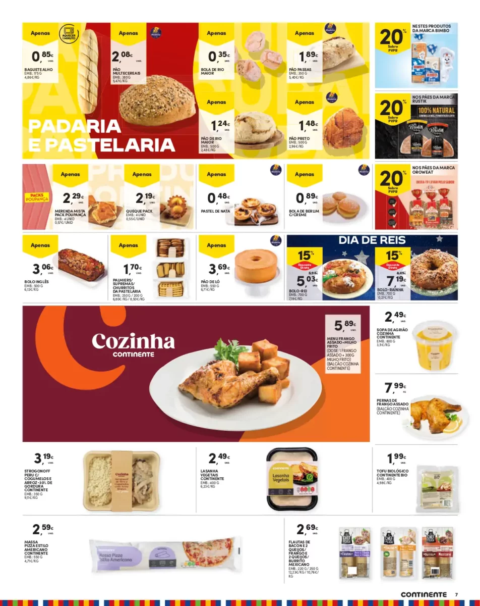 Folheto Continente Madeira (5 a 8 janeiro)