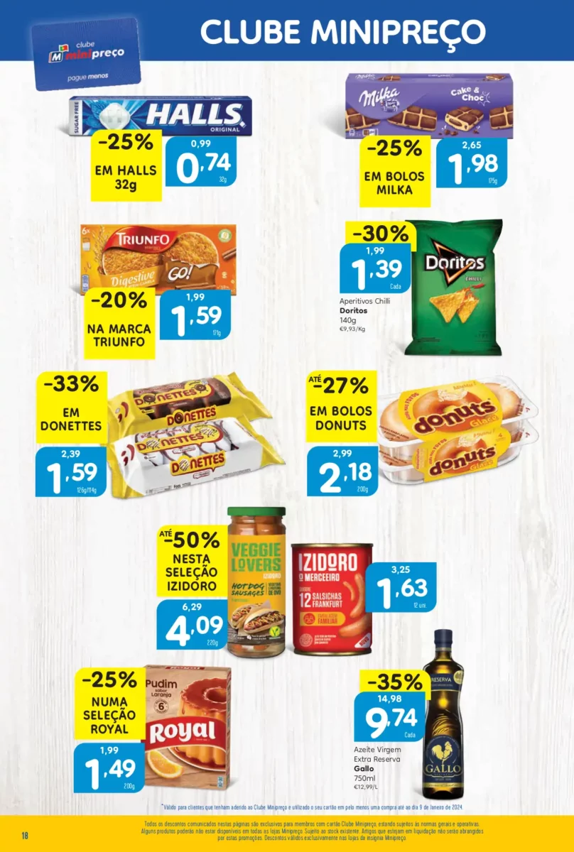 Folheto Minipre&ccedil;o (11 a 17 janeiro)