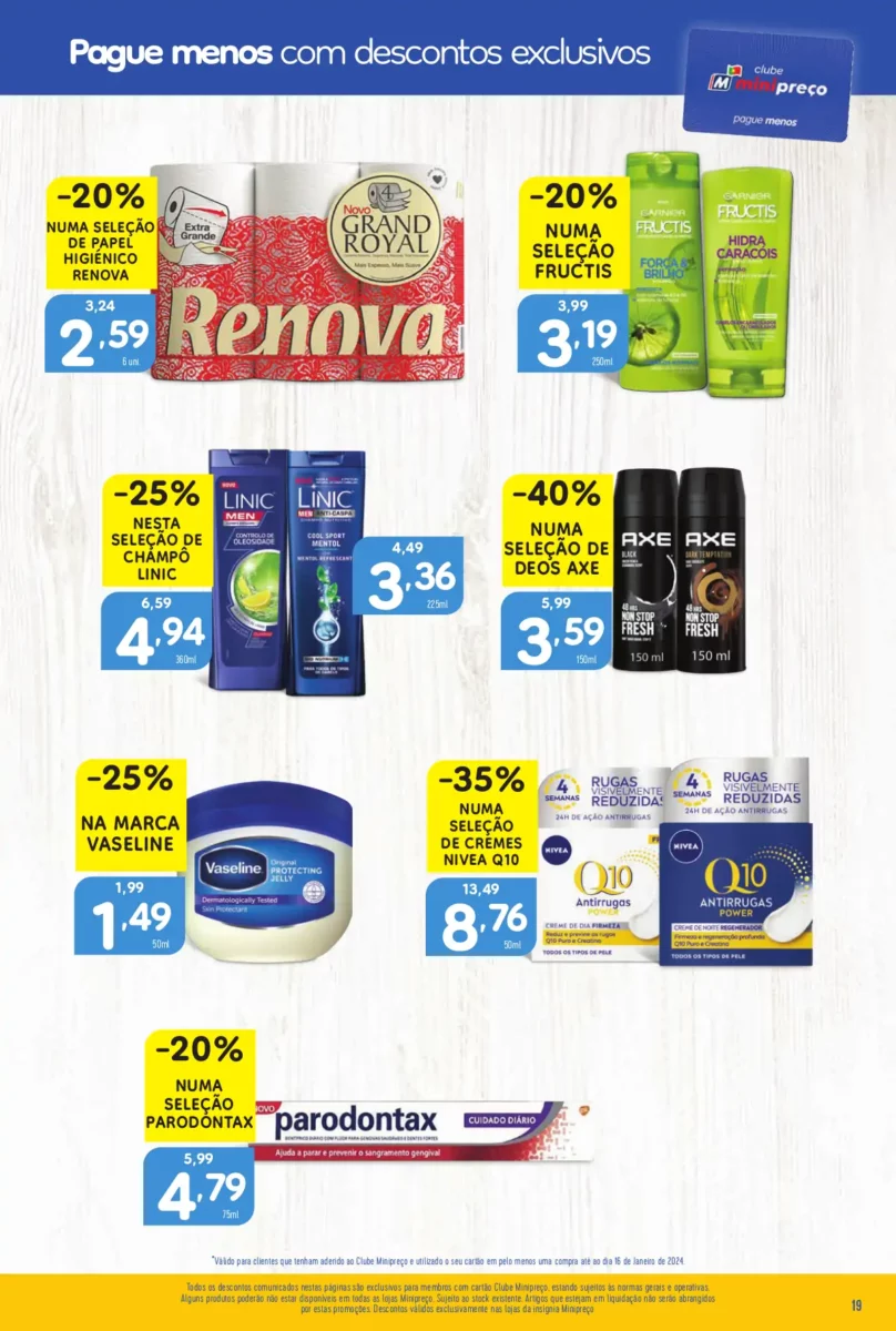 Folheto Minipre&ccedil;o (18 a 24 janeiro)