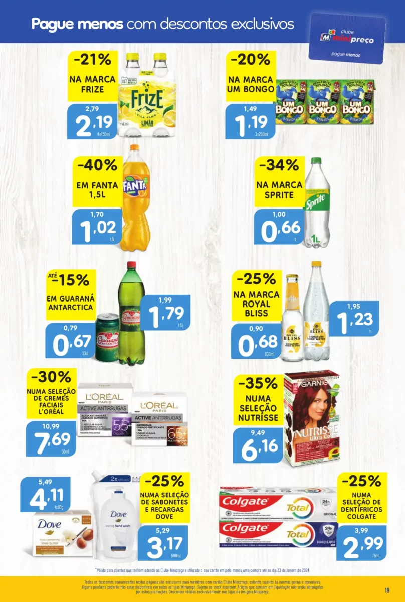 Folheto Minipre&ccedil;o (25 a 31 janeiro)