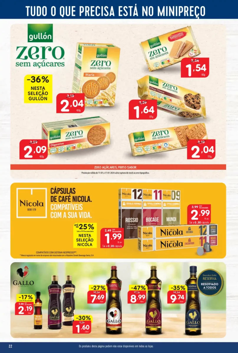 Folheto Minipre&ccedil;o (11 a 17 janeiro)